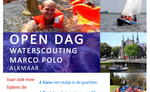 Open dag Marco Polo Alkmaar waterscouting 21 mei 2016